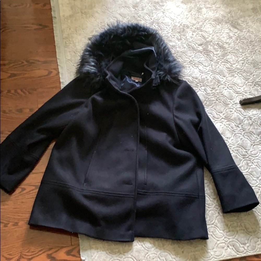 LNWT Worn once Laura WOOL coat!